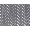 thumbnail image 2 of Zelouf Smj With Big Jacquard-Like Dot Foil  , Sewing, DIY, Crafts Fabric by the Yard, Black/silver, 3 Yard, 2 of 2