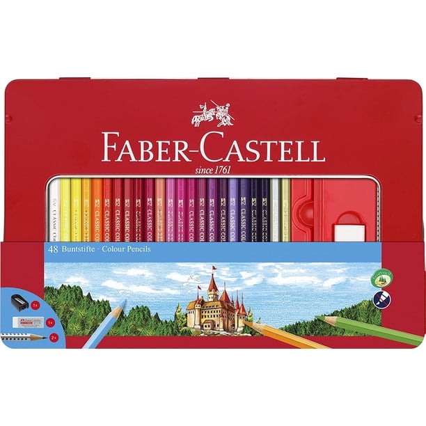 Faber Castell Juego De Lápic De Color Policromos72, Suministros De Arte De Pintura Al óleo