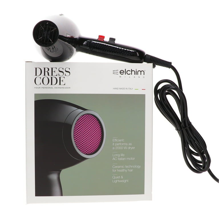 Elchim dress shop code hair dryer