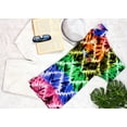 thumbnail image 6 of LA LEELA Men's Hawaiian Shirts Short Sleeve Button Down Shirt Mens Summer Shirts Casual Beach Holiday Hawaii Island Shirts for Men Funny 4XL Chevron, Multicoloured, 6 of 6