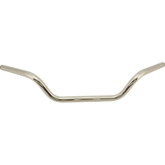 Harddrive  31-0044S; Buckhorn Handlebar Chrome 1-inch W / 3-inch Rise