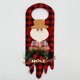 thumbnail image 5 of Adorno de pomo de puerta de Navidad, 3 piezas de decoración de puerta de Navidad de primera calidad (Papá Noel, muñeco de nieve y alce), colgantes de pomo de puerta de Navidad JAMW Sencillez, 5 of 5