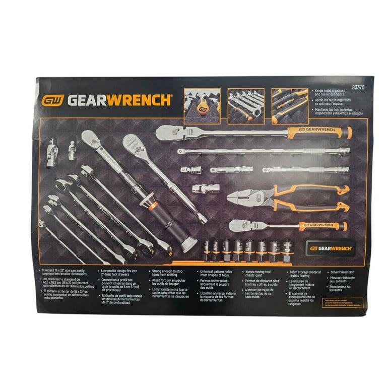 GEARWRENCH 83370 Universal Tool Holder Trap Mat Set - 16