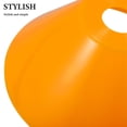 BESTYASH acrylic light shade Slanted Orange E27 4cm Aperture Pendant ...