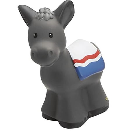 Replacement Part for Fisher-Price Little People Nativity Set - DPX53 ~ Gray Donkey Figure with White  Red and Blue Blanket ~ Works with Many Sets price history on PriceWatchPro
