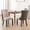 Beige, variant on Green Velvet Dining Chairs Set with Solid Rubberwood Legs and Decorative Rivets for Dining Rooms