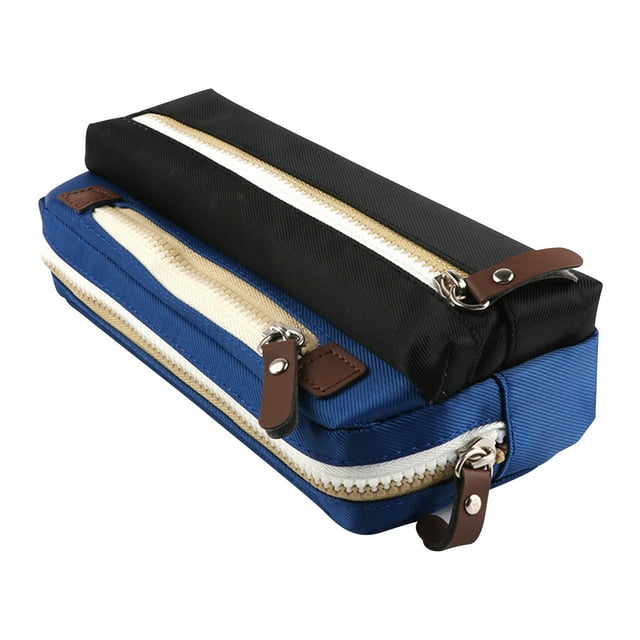 EGNMCR Pencil Case, Pencil Pouch Pencil Box Extended Three-layer Large-capacity Pencil Bag Camouflage Primary School Student Stationery Bag Middle School Student Multi-layer Pencil Bag a pencil
