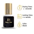 thumbnail image 3 of IBeauty pegamento Super Plus para extensión de pestañas, pegamento Original de 5ml, Cola negra, tapa dorada, Corea, 1-2 segundos, herramientas de maquillaje de secado rápido （5 bottles, 3 of 5