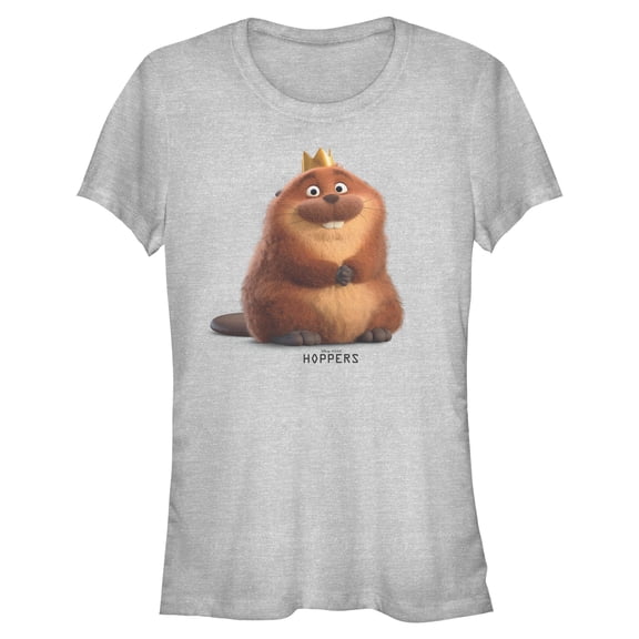 Juniors Hoppers Happy King George Pose T Shirt
