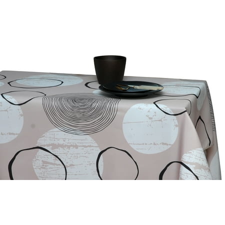 tablecloth rectangular stain moonlight spills washable resistant seats bead liquid beige shell inch dialog displays option button additional opens zoom