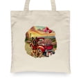 thumbnail image 2 of Be My Valentine's Belgian Malinois Truck Full of Love Flower Balloon Canvas Tote Bag Sheepdog Dog Lover Gifts Reusable Shopping Grocery Bag - 02029, 2 of 5