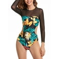 thumbnail image 5 of Matching Family Hawaiian Swimsuit Mother Daughter Matching Swimwear Daddy Son Swim Trunks, 5 of 7