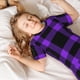 thumbnail image 5 of Balery Purple Buffalo Plaid Conjunto de Pijama Infantil de Manga Corta con Estampado – Ropa de Dormir de Algodón Suave-X-Large, 5 of 6