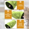 thumbnail image 2 of QJUHUNG RISJM SIX Cat Toys Interactive Collapsible Cat Tunnels with Balls for Indoor Cats Colorful, 2 of 7