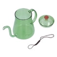 thumbnail image 2 of Coffee Kettle, Teapot Stable With Lid For Kitchen For Bedroom Green, 2 of 8