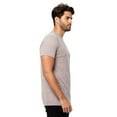 thumbnail image 3 of Us Blanks Men'S Short-Sleeve Made In Usa Triblend T-Shirt - Tri Brown - 3Xl, 3 of 3