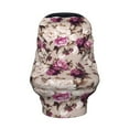 thumbnail image 2 of Haiem Rose Flowers Baby Nursing Cover & Nursing Poncho - Multi Use Cover for Baby Car Seat Canopy, Stroller Cover, 360°Full Privacy Breastfeeding Coverage, 2 of 9