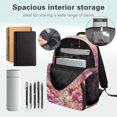 thumbnail image 5 of Aplkyhs Rainbow Axolotl Large Capacity School Backpack for Students Ages 6-18 Ergonomic Padded Adjustable Straps Water Resistant Bookbag for Elementary Middle High School Use, 5 of 7