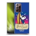 thumbnail image 1 of Head Case Designs Officially Licensed Peanuts Snoopy Boardwalk Airbrush Joe Cool Surf Soft Gel Case Compatible with Samsung Galaxy Note20 Ultra / 5G, 1 of 7