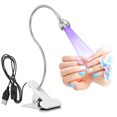thumbnail image 1 of Mini Manicure UV Glue Purple Light Curing Lamp With Book Clip Control Switch 3W Multi-purpose USB Lamp, 1 of 8