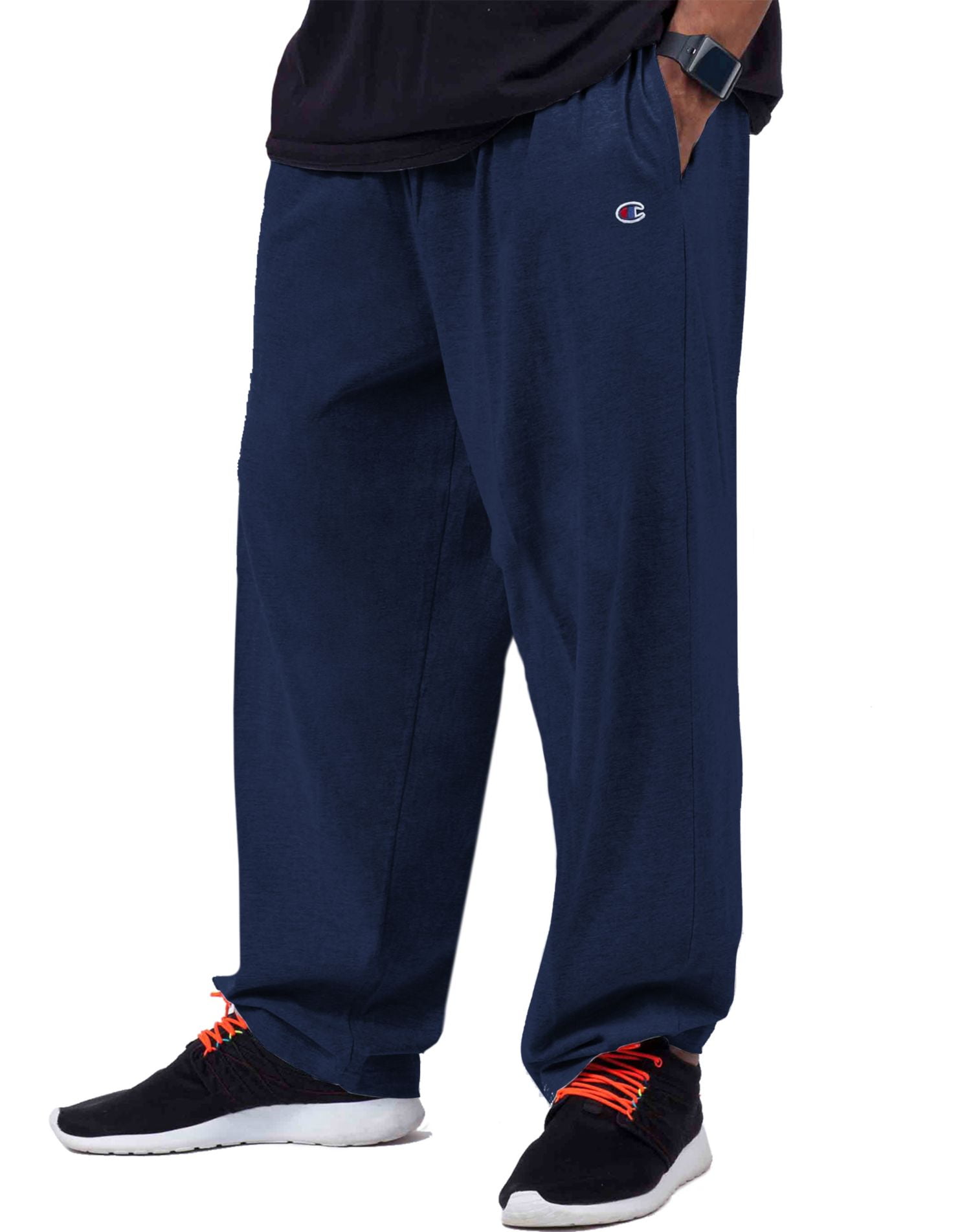 Champion Mens Big and Tall Jersey Pants 