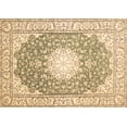 thumbnail image 1 of Ahgly Company Indoor Rectangle Medallion Brown Traditional Area Rugs, 2' x 4', 1 of 4