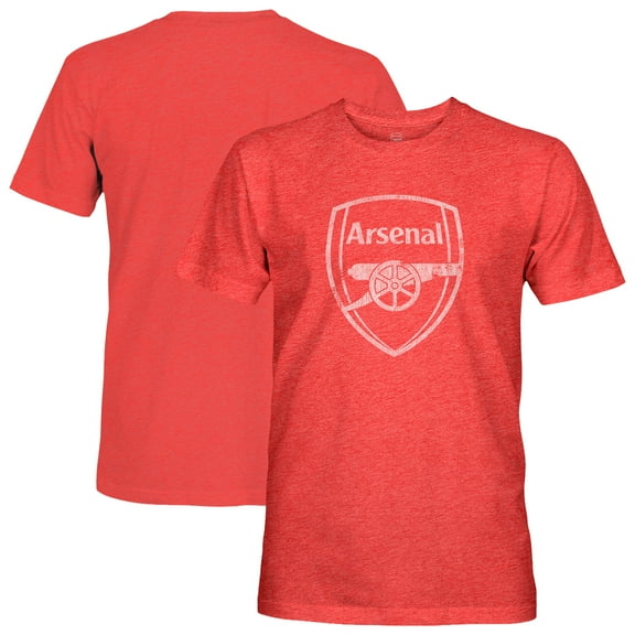 Men's 1863FC Red Arsenal Mono Badge Vintage Tri-Blend T-Shirt
