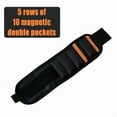 thumbnail image 2 of Magnetic Wristband with Strong Magnets Holds Screws Nails Drill Bit Organizer ,Easy to Operate, 2 of 8
