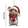 thumbnail image 3 of Iumwxz Christmas Decorations for Mice Christmas Trees Home Decor Car Decorations Christmas Gifts home decor christmas outdoors indoor, 3 of 5
