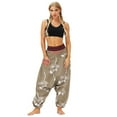 thumbnail image 5 of Pants for Women Bungee Loose Bloomers Wide Leg Crotch Casual Pants, 5 of 6