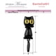thumbnail image 4 of Aretes de para Niñas EarringCat01 2Pzas Gato Tuerca Negro Silicona., 4 of 4