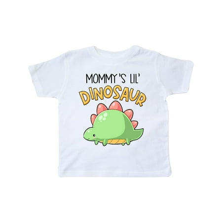 

Inktastic Mommy s Lil Dinosaur with Cute Stegosaurus Gift Toddler Boy or Toddler Girl T-Shirt