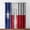 Flag1, variant on Christmas Blackout Curtains - Blocking Window Drapes Xmas Winter Season Theme Fir Twigs and Vibrant Balls Graphic Decor Home Bedroom Living Room Grommet Window Drapes 2 Panel Set, 52" x 63"