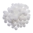 thumbnail image 2 of 100pcs John Bead 1in White Round Pom Poms for Crafts DIY Art Creative School Projects Party Favors Decorations Supplies, 2 of 4