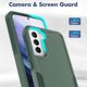 thumbnail image 5 of For Samsung Galaxy S21 5G S21 4G Case 2-in-1 PC TPU Shockproof Phone Cover - Black, 5 of 5