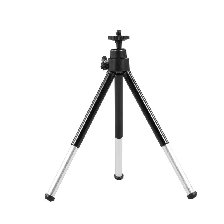 Tripod for Webcam, Portable Lightweight Mini Webcam Tripod for Smartphone  Webcam Desktop Tripod Phone Holder Table Stand 