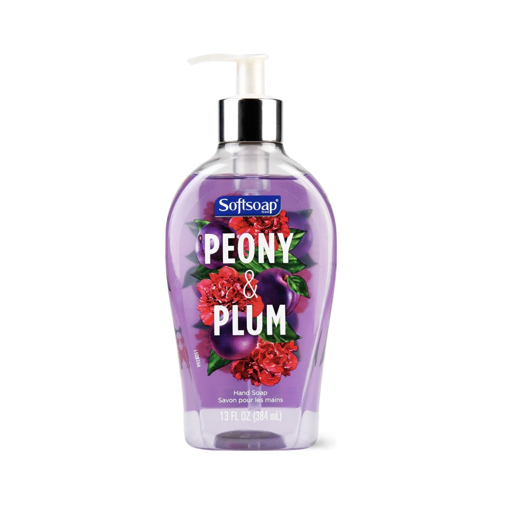 Softsoap Liquid Hand Soap, Peony and Plum - 13 fl oz - Walmart.com