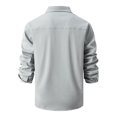 thumbnail image 5 of XDZJLR Mens Shirts Spring And Autumn Washed Stretch Fashion Business Long Sleeve Jacket Shirts for Men, 5 of 5