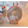 thumbnail image 2 of Glattly Girls Desktop Makeup Mirror, Rabbit Mirror, Large Mirror in Student, 2 of 6