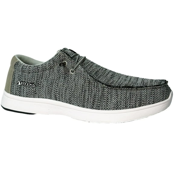Pyramid Men's Path Lite Seamless Mesh Hey Bro Bowling Shoes - Grey Static
