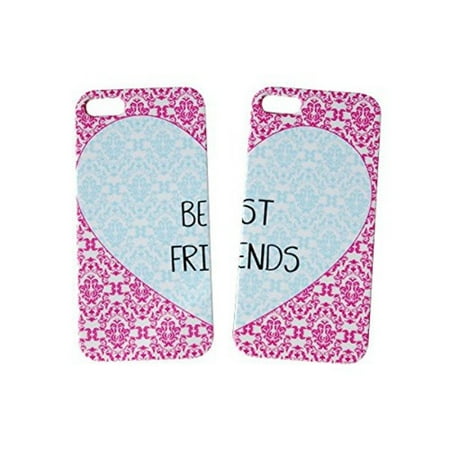 Set Of Heart Best Friends Phone Cover For The Iphone 6s Case For iCandy (Cool Best Friend Phone Cases)