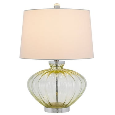 Cal Lighting 150W 3 way Delta glass table lamp. Sold in pairs