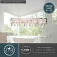 thumbnail image 4 of Elsa 6 Light Satin Nickel Capiz Shell Coastal Bathroom Vanity Fixture, 4 of 8