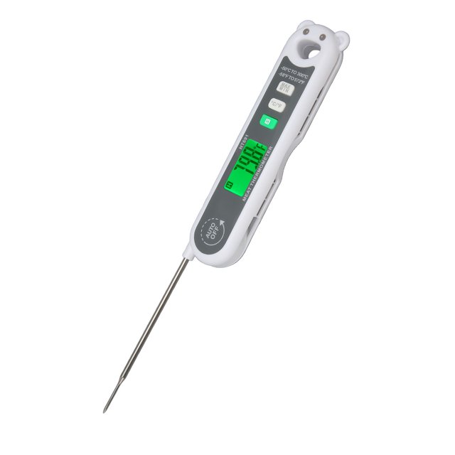 Termómetro de sonda LCD -50 grados Celsius -300 grados Celsius Medidor de temperatura de alimentos plegable para barbacoa ANGGREK Otros