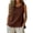 04-Coffee, variant on Women Cotton Linen Crew Neck Sleeveless Tank Top Solid Pocket Loose Casual Blouse 03-Blue M