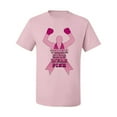thumbnail image 2 of Wild Bobby Tough Guys Wear Pink Boxer Breast Cancer Awareness Men Tee, Light Pink, 3X-Large, 2 of 6