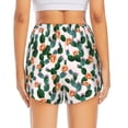 thumbnail image 2 of Lsque Cactuses Printed Women's Running Shorts with Liner Pockets,Elastic Quick Dry Workout Athletic Gym Yoga Shorts,Womens High Waist Shorts-, 2 of 9