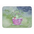 thumbnail image 1 of Alfombrilla de baño Caroline's Treasures Treasures Frog Watercolor 19''H x 27''W Multicolor, 1 of 1