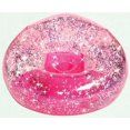 thumbnail image 1 of 3C4G Pink Glitter Confetti Chair for Kids, 1 of 2
