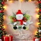 thumbnail image 1 of Decoración navideña para puerta colgante, árbol de Navidad, decoración para el hogar, ambiente festivo, colgante, 1 of 5